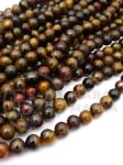 Mărgele mixte ochi de tigru 8mm ~48 pieces 1 buc 352792