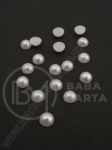 Emisferă perlă albă 5x2.5mm 250 buc 151096