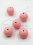 Bilă de mărgele din silicon cu gaură de 15 mm, 2 mm, 1 paquet, 5 pcs. 317074