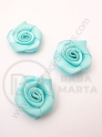 Acvamarin satinat roz ~25mm 1 pachet 10 buc 461406