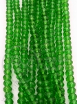 Cristal 6x5mm verde 43cm ~90 buc 1 şir 342264