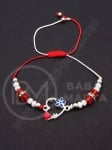 Margele metallice Martenitsa si cristale 1 pachet 12 buc 104585