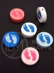 Figurină din lemn 20x6mm mixed hole 2mm 1 pack 10 pieces 327165
