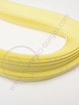 Benzi de quilling 5mm x 530mm galben deschis 1 pachet 120 buc 175058