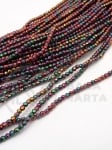 Mărgele de hematit fațetate, nemagnetice, 2mm, 40cm ~200 buc 1 buc 352516