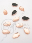 Sticla picatura 7x12mm color pearsici pentru lipici hot 1 pachet 20 buc 151390