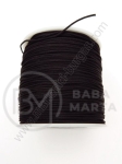 Sfoară neagră din polyester ~0.8 mm ~125 meters 1 rollă 441344
