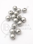 Bilă de aluminiu 8mm color argintie 1 pachet 20 buc 306179