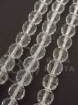 Şir de mărgele cristal 10mm transparente ~72 buc 69cm 1 buc 342296