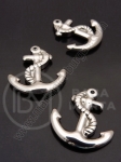 Pendant ancoră din steel 20x19x3mm 1 pachet 2 buc 307216