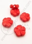 Floare rosu 19x6mm 40g ~26buc 311285