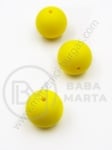 Bilă de mărgele din silicon 20mm gaură 2mm 1 paquet 2 buc 317124