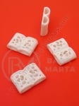 Margele 20x14x6mm, gaură albă 6x2.5mm, 1 pachet 40g ~52 buc. 312329