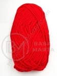 Fir roșu 25% lână 75% acril Merino Bulky 100g ~100 metri 431394