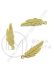 Pandantiv cu pană OȚEL 20.5x6.5x1mm gaură 1mm 1 pachet 1 bucată 305910
