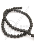 Negru vulcanic (coral negru) 6mm ~62 buc 1 buc 351435