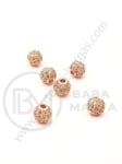 Margele sferă 6mm cu crystale forjate 1 bucată 307539