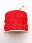 Cordon roșu poliester ~0,5 mm ~125 metri 1 rolă 441313