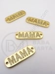 Inscriptie elementului MOM 9x27x2mm cu zirconii forjate 1 bucata 305274