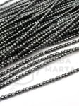 Mărgele de hematit fațetate, nemagnetice ~2mm 40cm ~190 buc 1 buc 352470