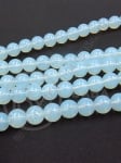 Mărgele de sticlă 8mm, imitație de opal transparent, gaură 1mm 38cm ~50buc 1buc 343839