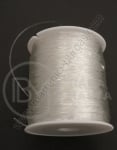 Cordon transparent elastic din silicon 0.8 mm, 100 metri 441086