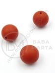 Bilă de mărgele din silicon cu gaură de 20 mm, 2 mm, 1 paquet, 2 pc. 317113