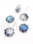 Cristal trifoi 17x17x9mm galvanizat gaură 1.2mm 1 buc 335347