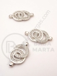 Element de conectare 23x12mm cu zirconiu forjat 1 bucată 305067