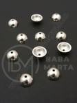 Mărgele SSV pălărie 10x4.5mm argintiu gaură 1mm 1 pachet 200 buc 318651