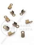 Vârf metalic 9x3,5x4mm culoare bronz închis 50 buc 301562