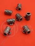Cilindru metalizat 10.5x12x7.5mm gaură 4mm 40g ~110buc 318213