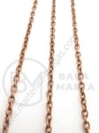 Lanț metalic 3x2x0.5mm color cupru 1 metru 301268