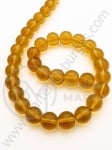 Mărgele de sticlă 10mm aurii ~33 bucăți 1 bucată 343096
