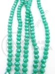 Șir de cristale 6x5mm curcubeu verde dens 40cm ~87 buc 342523
