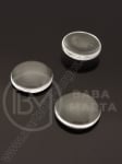 Caboșon rotund din sticlă 20x5.5mm transparent 1 pachet 10 buc 191014