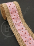 Bandă de pânză de sac cu bandă textilă width 50mm - length ~2 meters 1 rollă 462102