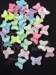 Fluture 11x14mm perle mixte gaură 1.5mm 1 pachet 40g ~160 buc 312915