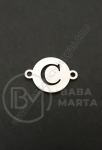 Element de conectare litera C steel 13x18x1mm hole 1.5mm 1 buc 305609