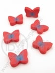Fluture 15x20x4mm gaură roșie 2mm 20 buc 327049