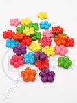 Floare 14mm colorată gaură 1.5mm 1 pachet 40g ~100 buc 312052