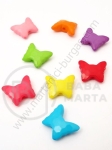 Fluture 16x13mm colorat gaură 1.5mm 1 pachet 40g ~72 buc 312471