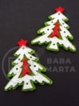 Pâslă de brad 41x34mm 1 pachet 10 bucăți 182203