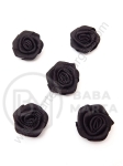 Roz satinat negru ~18mm 1 pachet 20 buc 461398