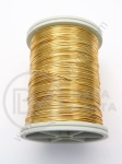 Sârmă de cupru 0.4mm auriu perlat ~26 metri 1 rollă 141020