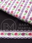 Panglică cu flori 13mm 1 pachet ~20 metri 411192