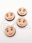 Fețe de lemn 16x3mm 1 pachet 10 buc 182378