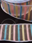 Panglică organza colorată 38mm, 1 pachet, 5 metri, 451428