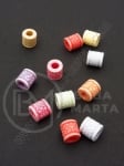 Cilindru colorat 8x8mm 1 pachet 40g ~110 buc 312207