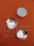 Pietricele de sticla transparente no lipici 12mm 5 buc 520